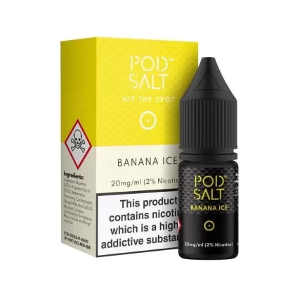 Banana Ice Nic Salt By Pod Salt