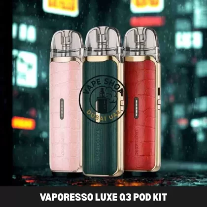 Vaporesso LUXE Q3 Pod Kit 1450mAh battery 20w Buy in Dubai - Vapeshopdubaiuae