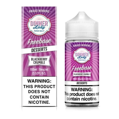 Dinner Lady Blackberry Crumble TFN 100mL Freebase Vape Juice - 6MG