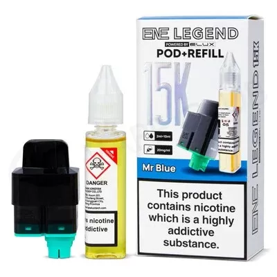 Mr Blue Elux ENE Legend 15K Refill Pod
