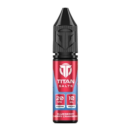 Blueberry Cherry Cranberry 10ml By Titan Salts - Nicotine Strength#20mg (Salt)>10mg (Salt)