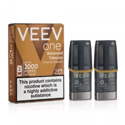 VEEV ONE Balanced Tobacco Pods (2 Pack) - Nicotine Strength#20mg