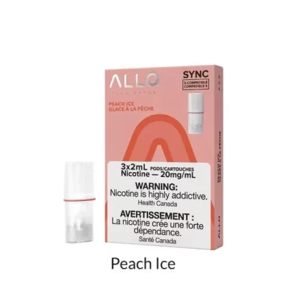 Allo Sync Peach Ice (3Pk) (S-Compatible)