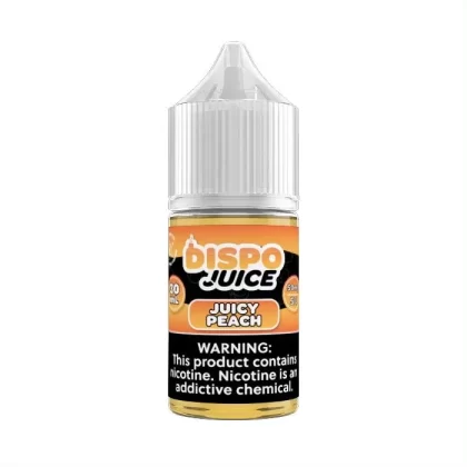 Dispo Juice – Juicy Peach – 30mL - Nicotine Salt (mg)#30 mg>50 mg