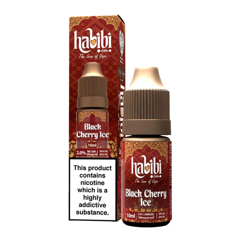 Habibi Nic Salt 10ML E-Liquid - Blueberry Sour Raspberries / 10mg - Image 3