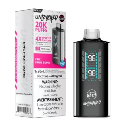 Flavour Beast Unleashed DCP 20K Disposable Vape – Epic Fruit Bomb