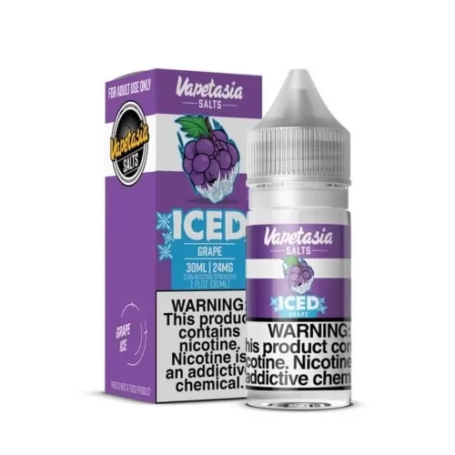 Vapetasia Killer Fruits Salt E-Liquid – Iced Grape 30ml