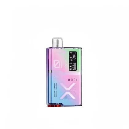 MOTI Play Bar 7500 Puffs Disposable Vape with Digital Screen - Cool Mint, Watermelon Bubblegum; 5-nicotine
