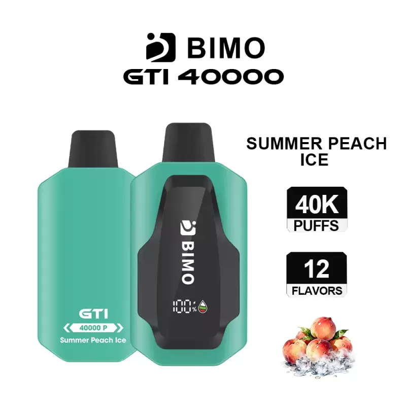 BIMO GTI 40000 Puffs – Summer Peach Ice - Ozvapeone
