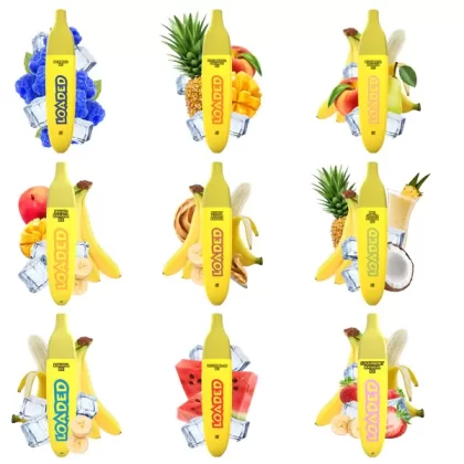 Sale $12.00 – Loaded Banana TFN Disposable | 2500 Puffs | 5mL