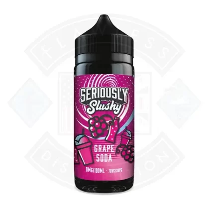 Doozy Vape Seriously Slushy Grape Soda 0mg 100ml Shortfill - Ecigdepot