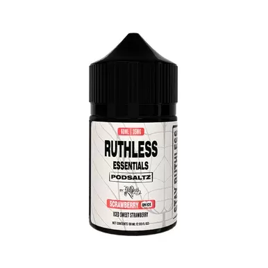 Scrawbrrry On Ice Ruthless Essentials Salts 60mL
