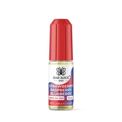 Strawberry Raspberry Blueberry Nic Salt By Bar Juice