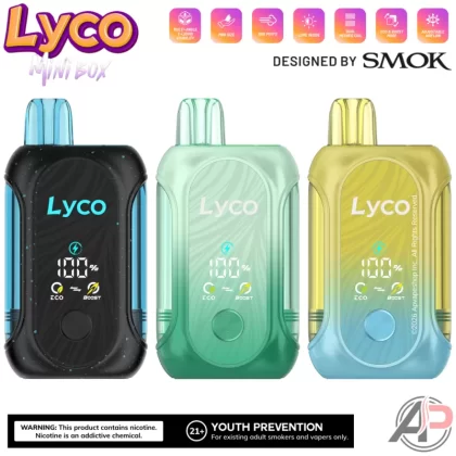 Lyco Mini Box 50,000 Puffs Disposable Vape Device - Blue Razz Ice, Blueberry Ice