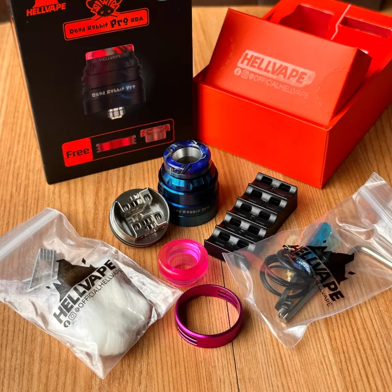 Hellvape Dead Rabbit Pro RDA 24mm Legit - SS - Image 3