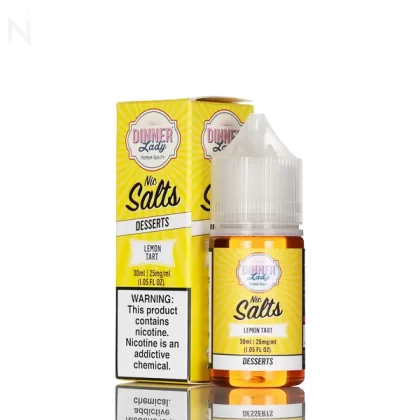 Dinner Lady Salt - Lemon Tart - 30ml - 25mg