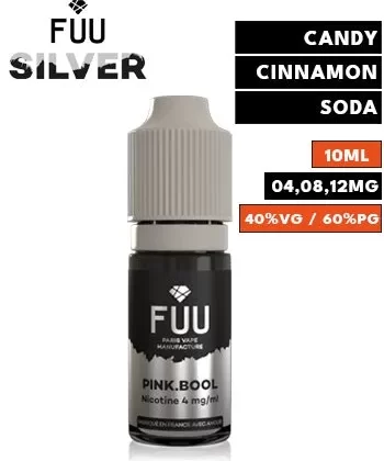 Pink Bool eLiquid by FUU Silver - 12mg / 10ml