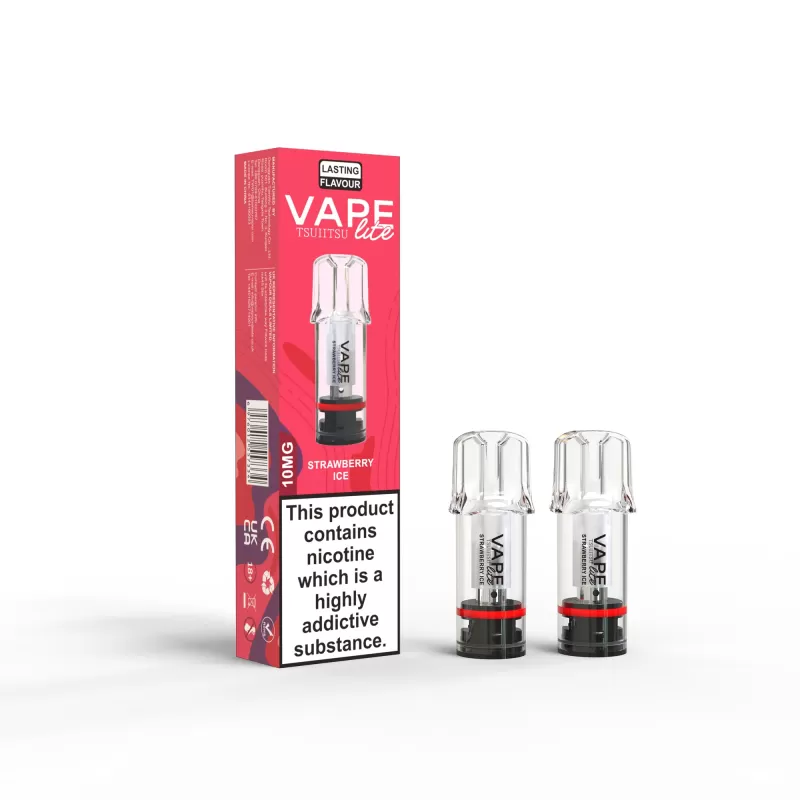 Vape Lite SK1 Prefilled Pods 2 Pack – 10mg - Blue Sour Raspberry - Image 3