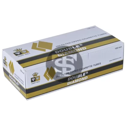 Double Diamond Filter Tubes 100 mm Light 5 Cartons of 200