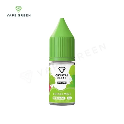 Fresh Mint Nic Salt E-Liquid by Crystal Clear - Eliquidsupply