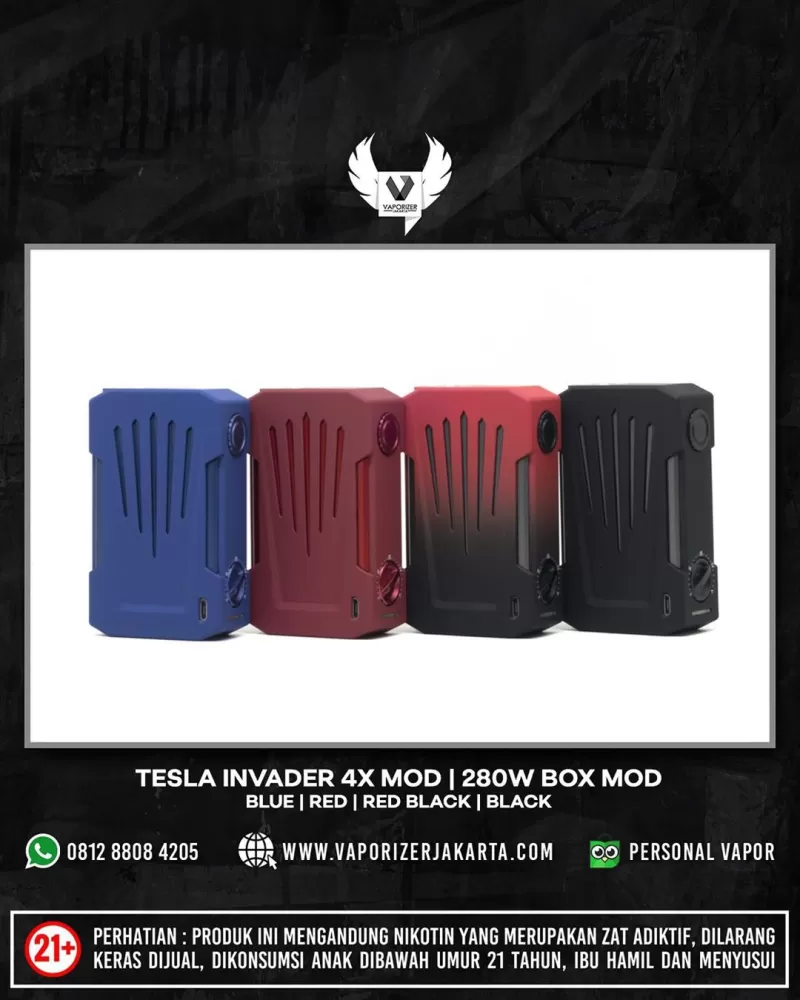 TESLA INVADER 4X 280W MOD (Authentic)