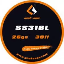 GEEKVAPE ATOMIZER DIY SS316L WIRE 26GA – 10M