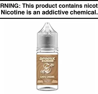 CAFE CREME BY SPINMIX SALTS 30ML