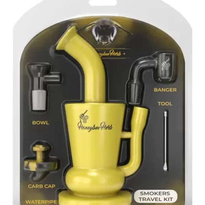 Honeybee Herb Rig/Bong Travel Pack - Ejuicewarehouse