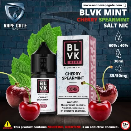CHERRY SPEARMINT - BLVK MINT SALTS - 30ML - 35 mg / 30 ml