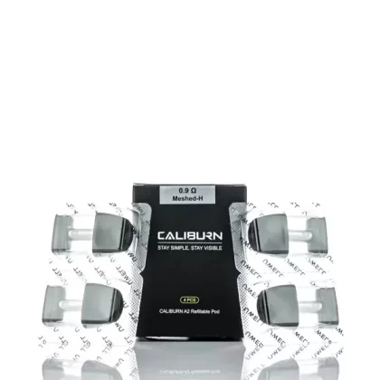Uwell Caliburn A2 and A2S Replacement Pods - A2 - 0.9ohm Mesh