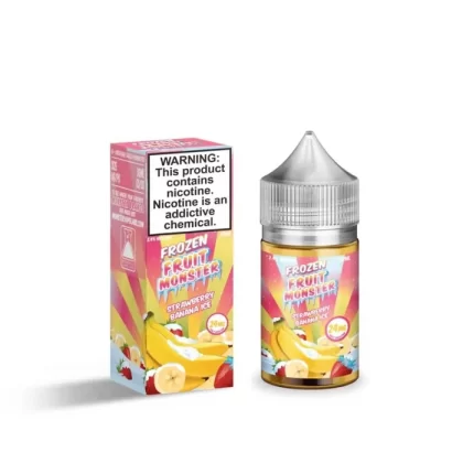 Frozen Fruit Monster Salt Strawberry Banana Ice eJuice - Vape Product; Vape Product, Vape Product; Monster Vape Labs