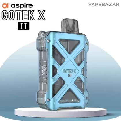 Aspire GoTek X II Pod Kit – Pastel Blue - Pod Kit / Aspire Gotek X 2 / 800 mAh / 4,5ml / USB-C