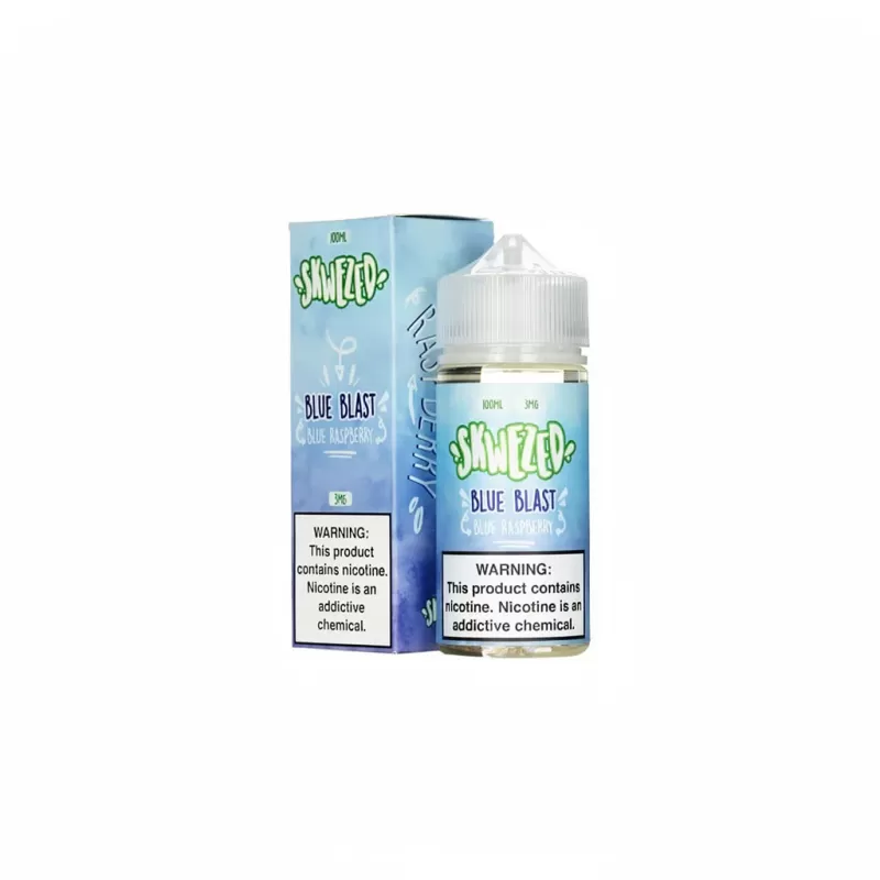 Skwezed – Blue Blast – 100mL Blue Raspberry 3mg Nicotine