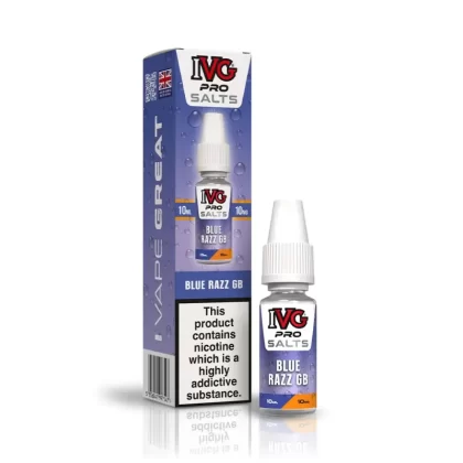 IVG Pro Blue Razz GB Nic Salt - 20mg