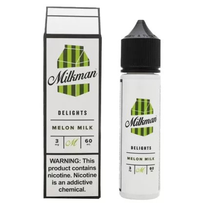 MELON MILK E LIQUID BY THE MILKMAN – DELIGHTS 50ML 70VG