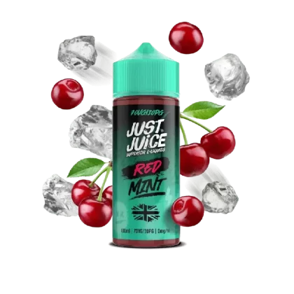 Red Mint Shortfill E-Liquid by Just Juice (100ml)