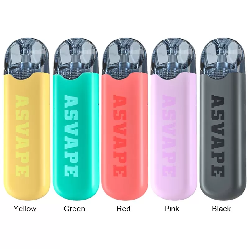 Asvape Vulcan Lite Pod System Kit 18W - Black - Image 2