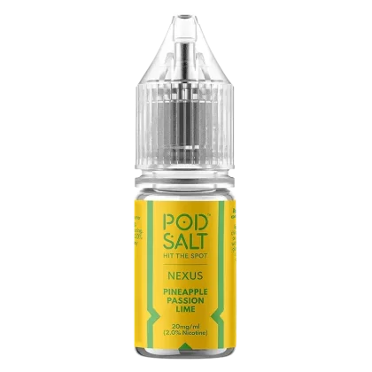 Pineapple Passon Lime Nic Salt E-Liquid by Pod Salt Nexus