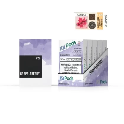 Grapple Berry – Z PODS ( SUPREME NIC BLEND)