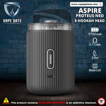 Aspire Proteus Neo Kit (E-Hookah head) - White