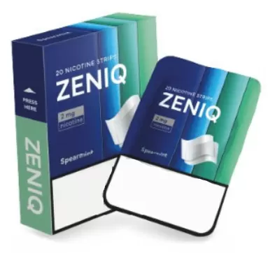 Listki Nikotynowe ZENIQ – Spearmint 2mg AKCYZA