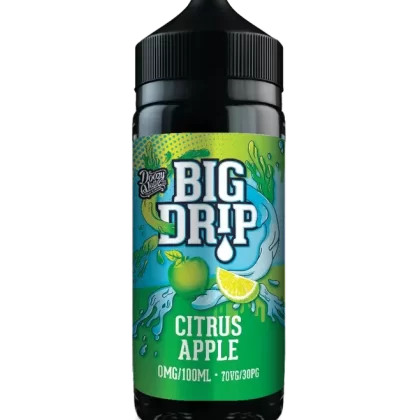 CITRUS APPLE E LIQUID BY BIG DRIP – DOOZY VAPE 100ML 70VG