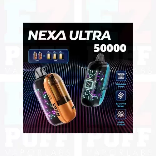 NEXA ULTRA I & II -50,000 PUFFS – Disposable Vape