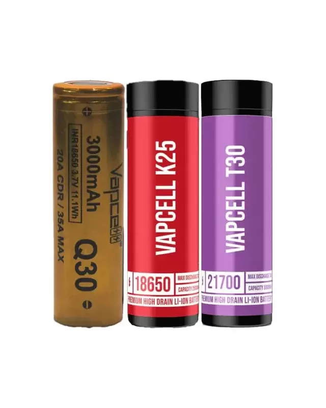 Vapcell Batteries