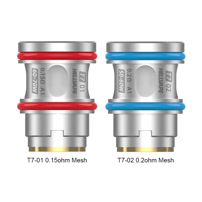Hellvape TLC Replacement Coil 3pcs/pack - T7-01 0.15ohm Mesh - Image 2
