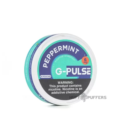 G-Pulse Nicotine Pouches – Peppermint - Vape Product, Vape Product (7AB1CB)