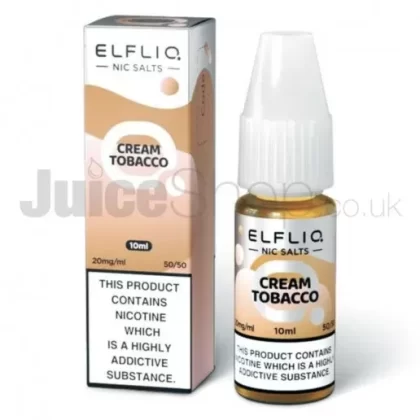 Cream Tobacco By ElfLiq (10ml)