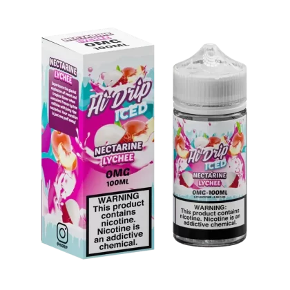 Hi-Drip Iced Nectarine Lychee - Nicotine Level#3mg>6mg (E4F66D)