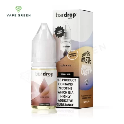 Cola Ice Nic Salt E-Liquid by Bar Drop