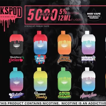 Packspod 5000 - Sour Gushers - Skullvaping